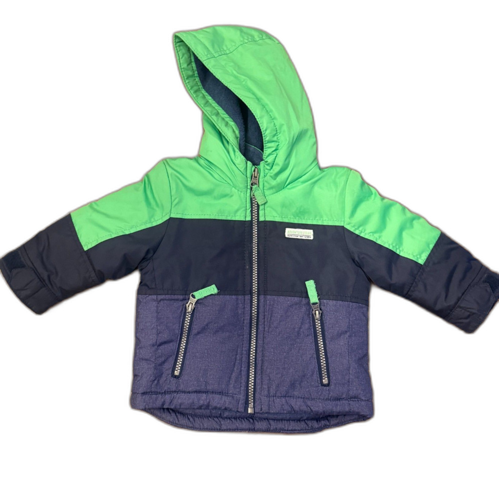 Carter's Colorblock Heavyweight Hooded Coat Boys' 12 Months